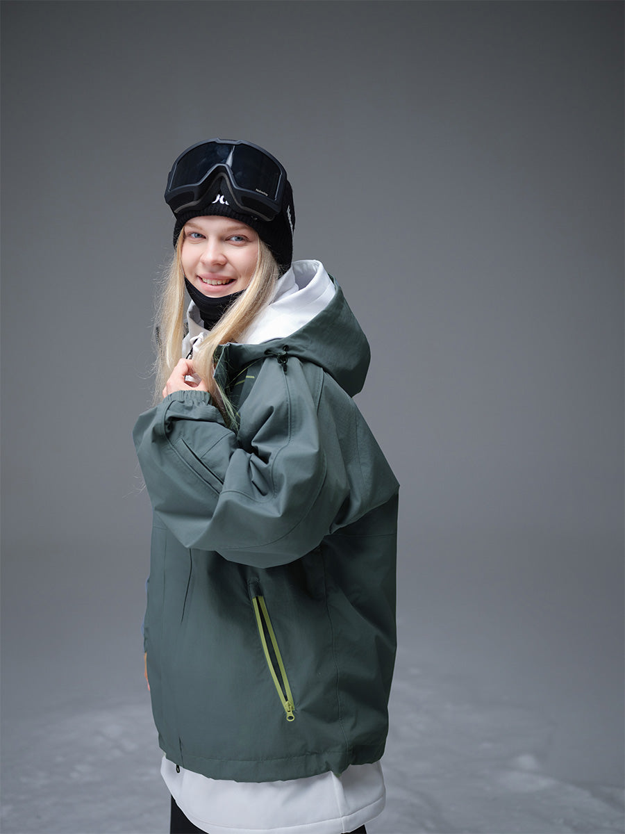 Women's Pure Free Active Snow Jacket Ice Blue