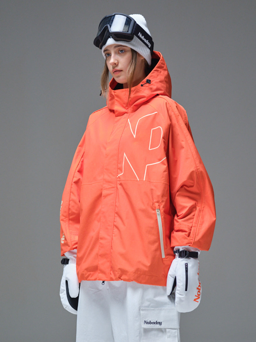 Women’s Pure Free Active Snow Jacket Orange
