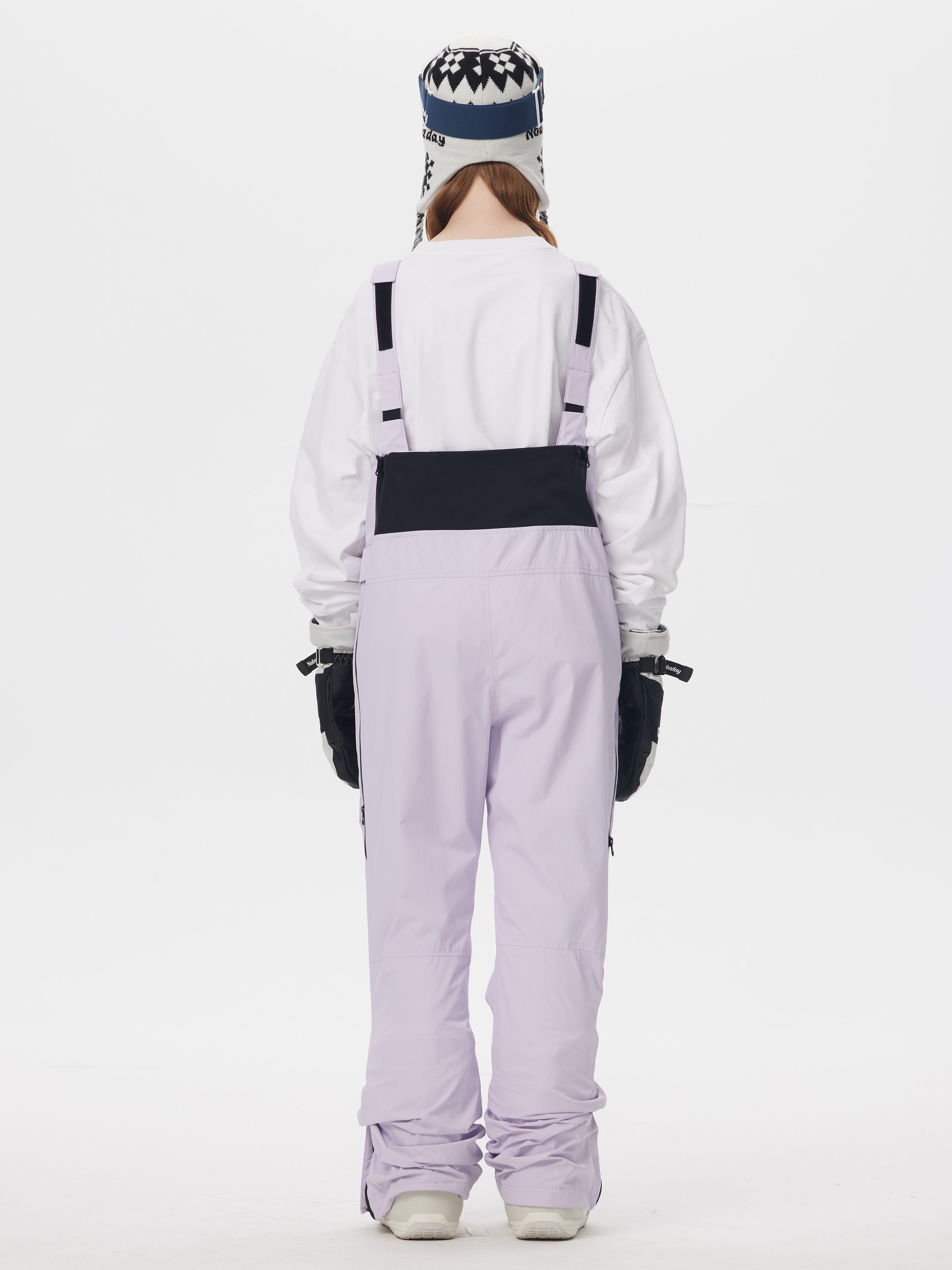 Women's Pure Free Snow Bib Pants Blue