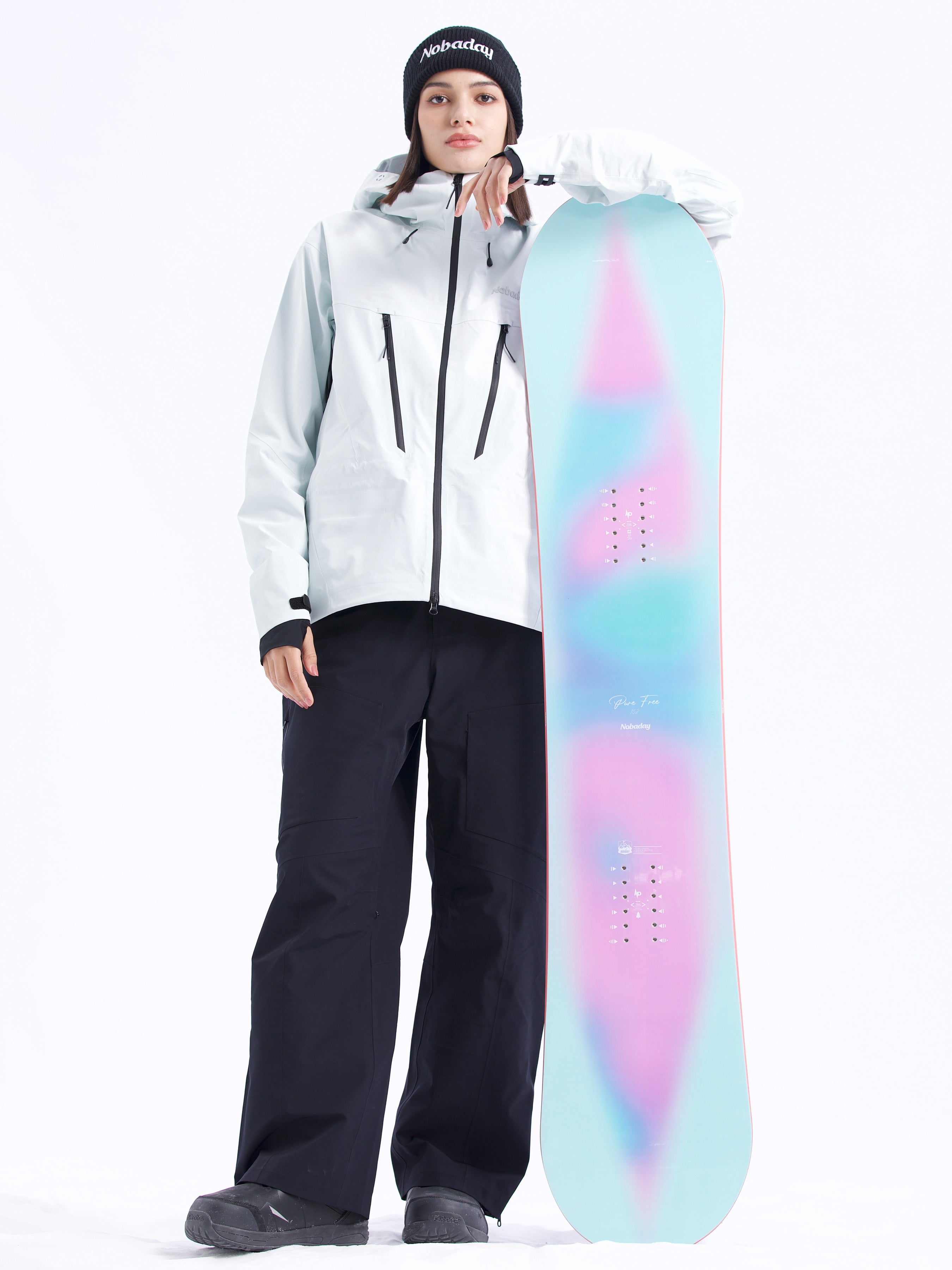 Women's SnowShield Pro 3L Snow Jacket Ice Blue
