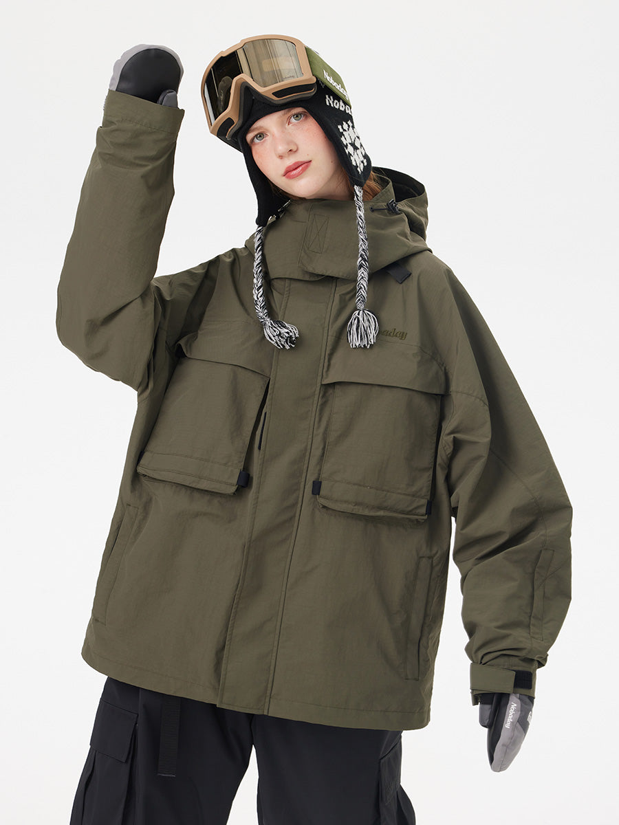 Women’s Pure Free Freestyle Snow Jacket Green