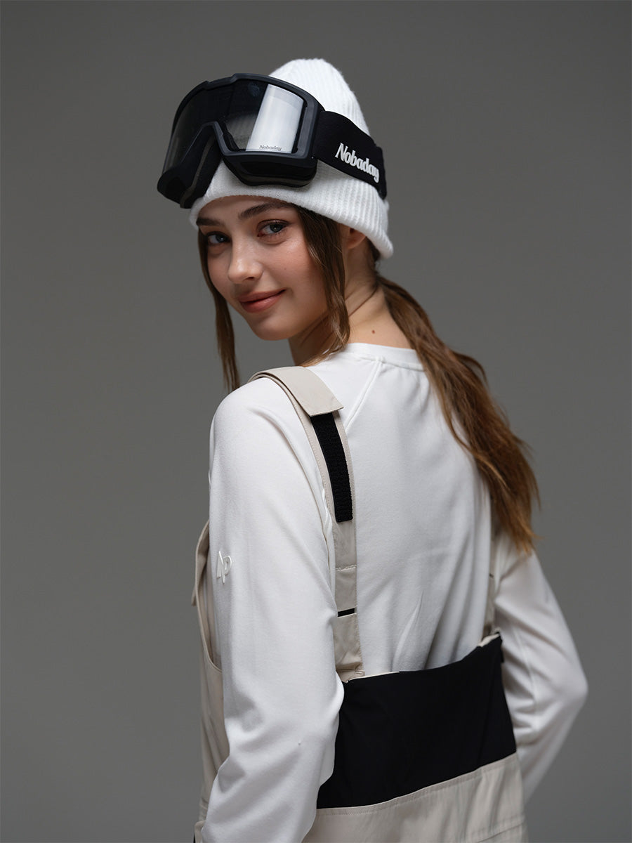 Women's Pure Free Snow Bib Pants Purple