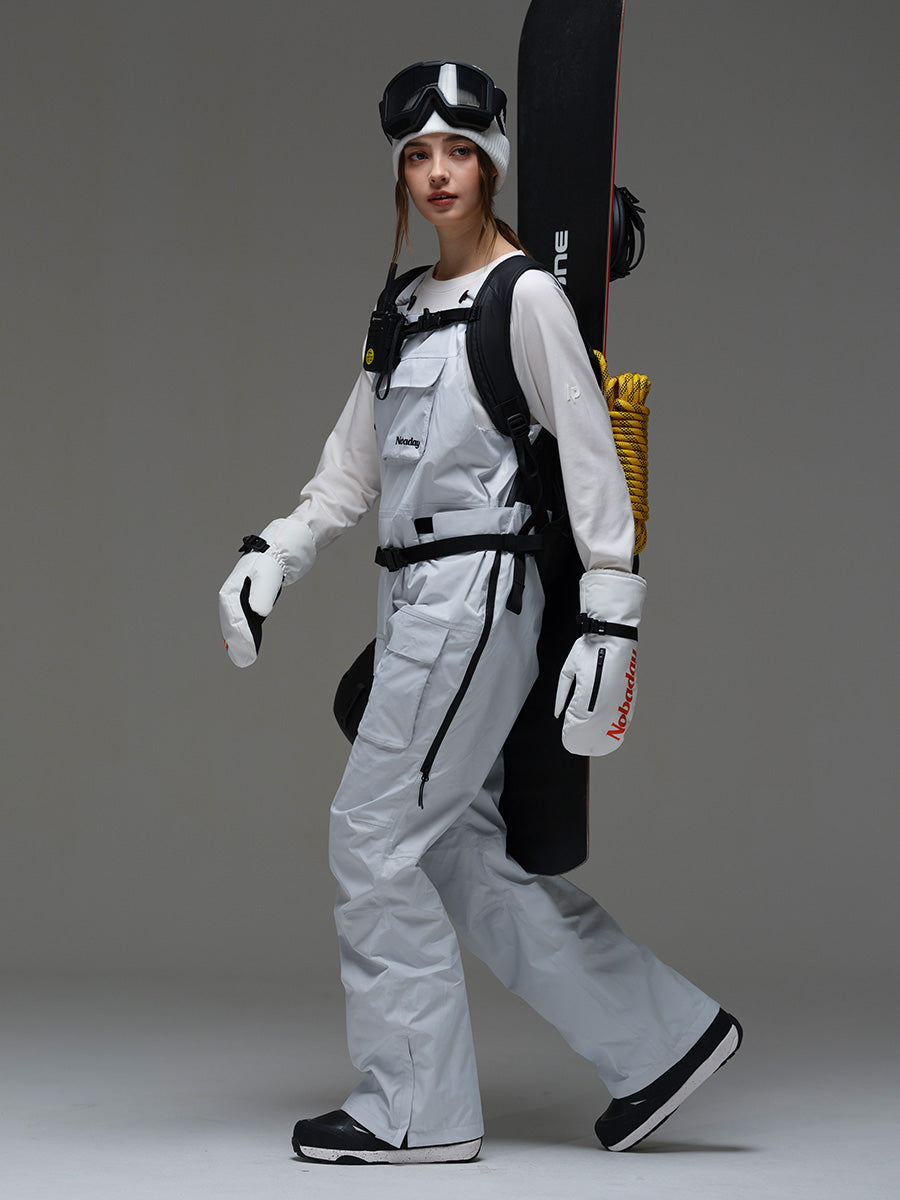 Women's Pure Free Snow Bib Pants Blue