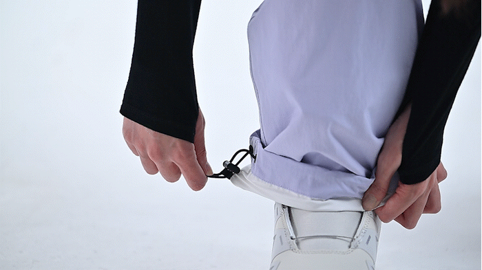 Adjustable hem drawcords