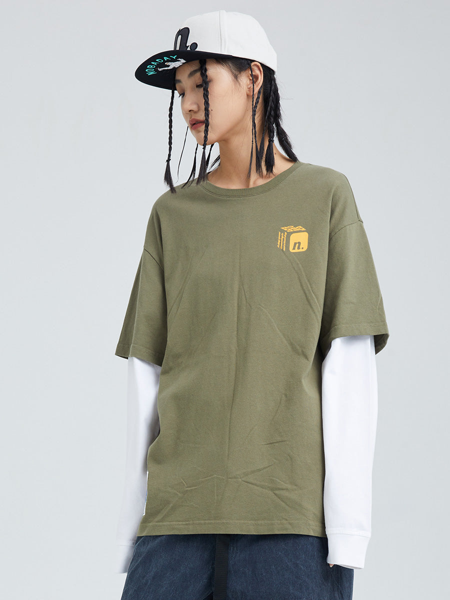 Heavyweight Layered Long Sleeve T-Shirt