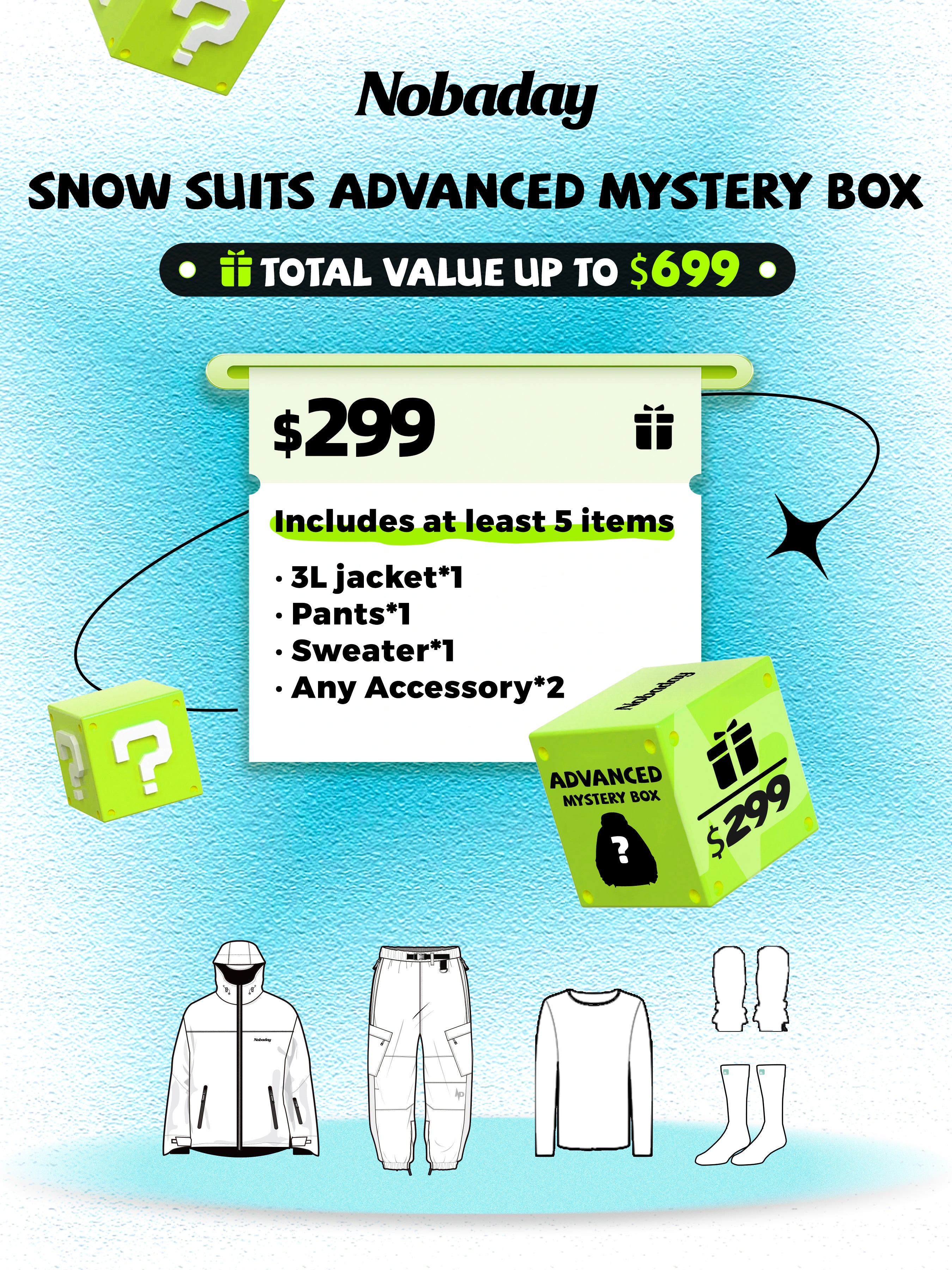 NOBADAY Mystery Box