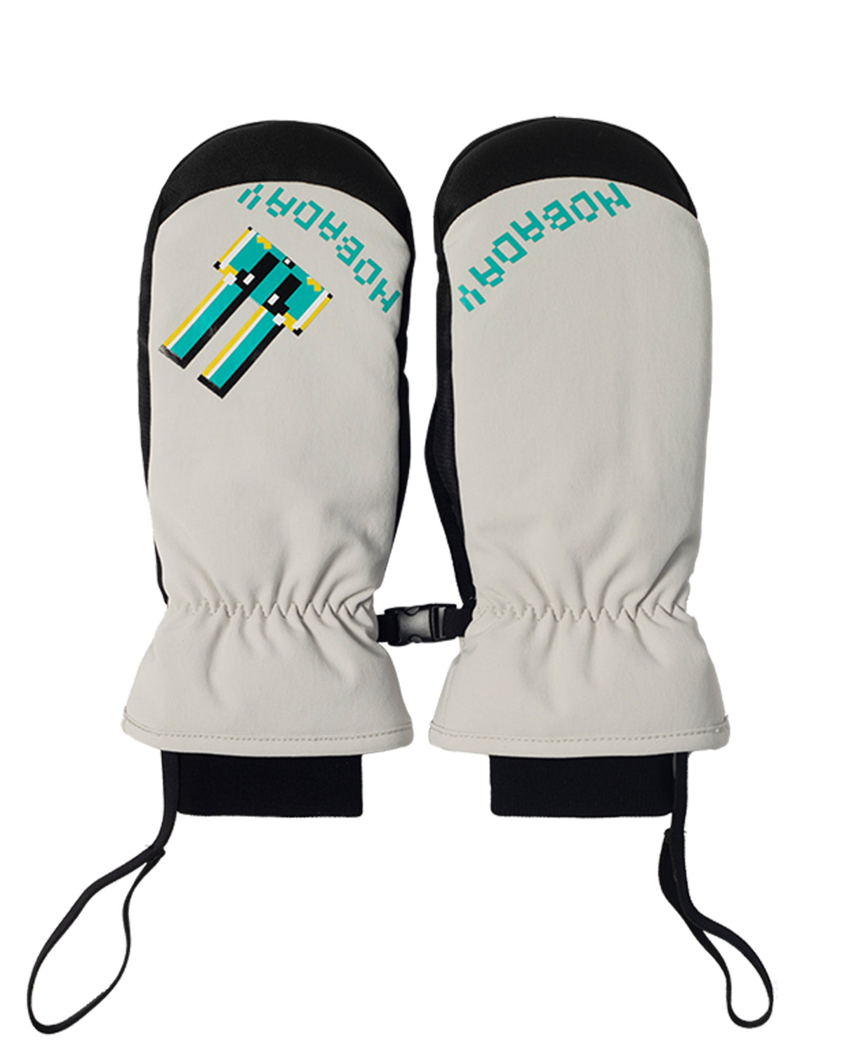 GROM Youth Ski & Snowboard Mittens Gray