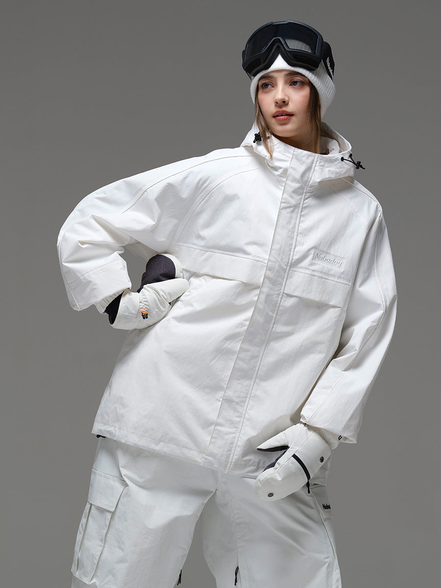 Women's Pure Free Dope Snow Jacket White