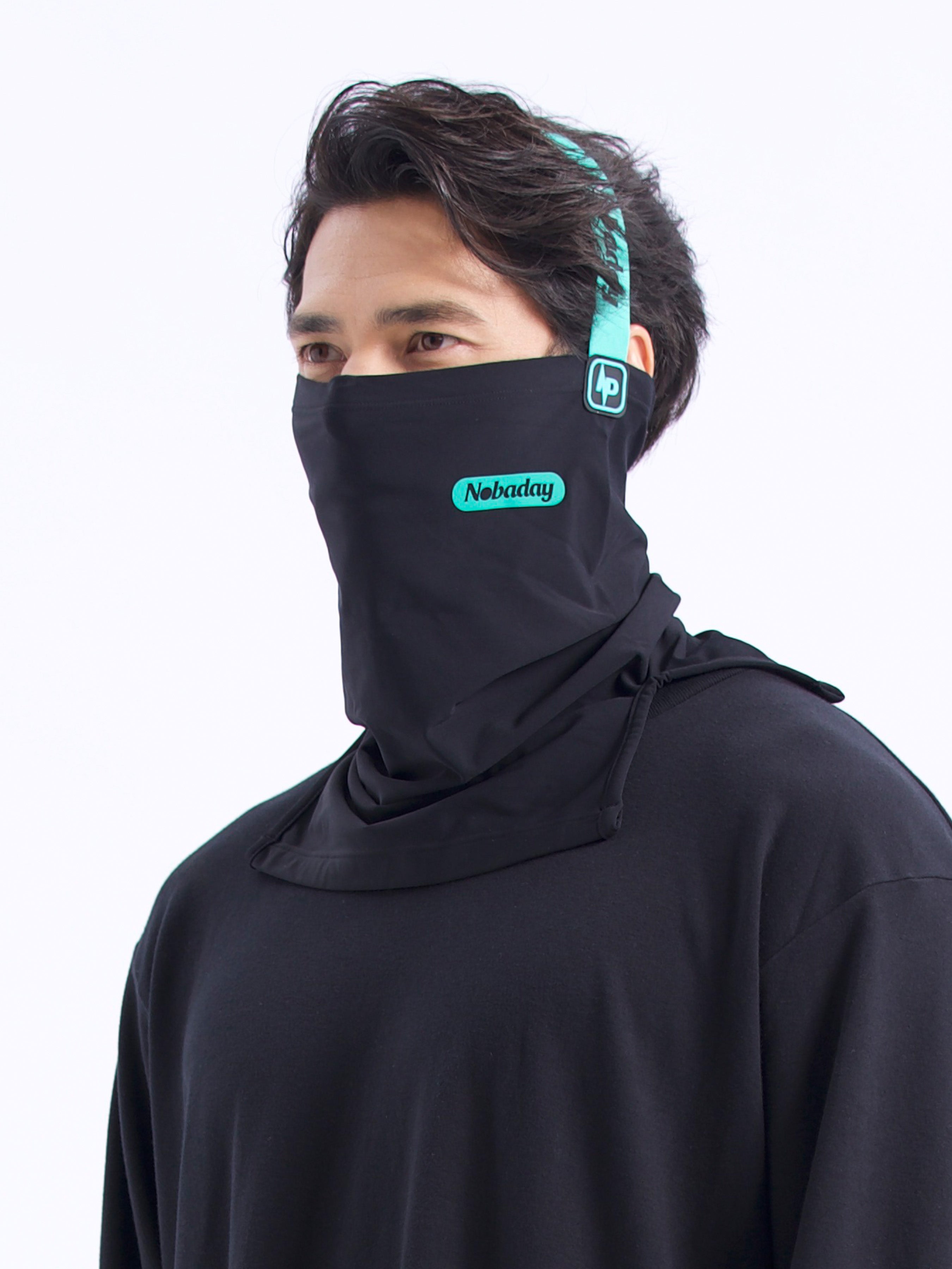 Men's Black Face Mask