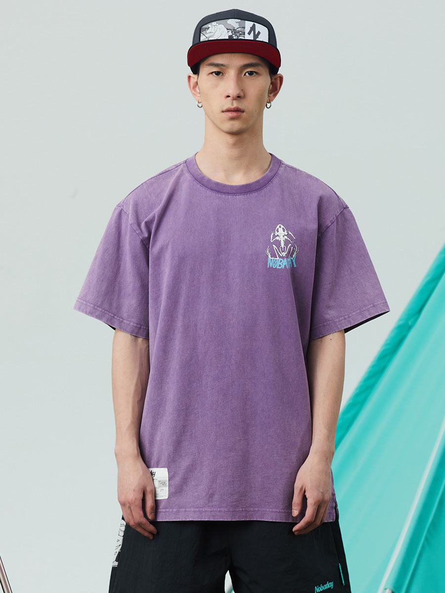 Skeleton Graphic Short Sleeve T-Shirt