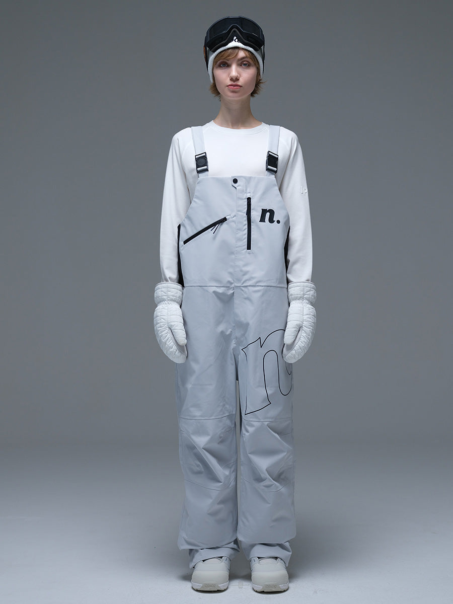 ArcticStorm 3L Snow Bib Pants Gray