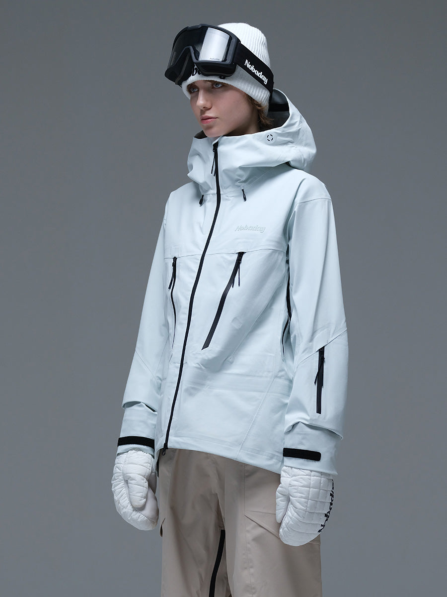 Women's SnowShield Pro 3L Snow Jacket Ice Blue