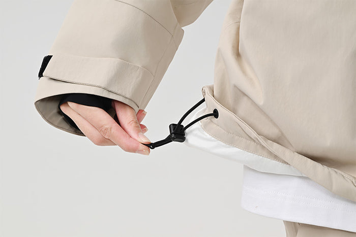 Adjustable Drawcord Hem