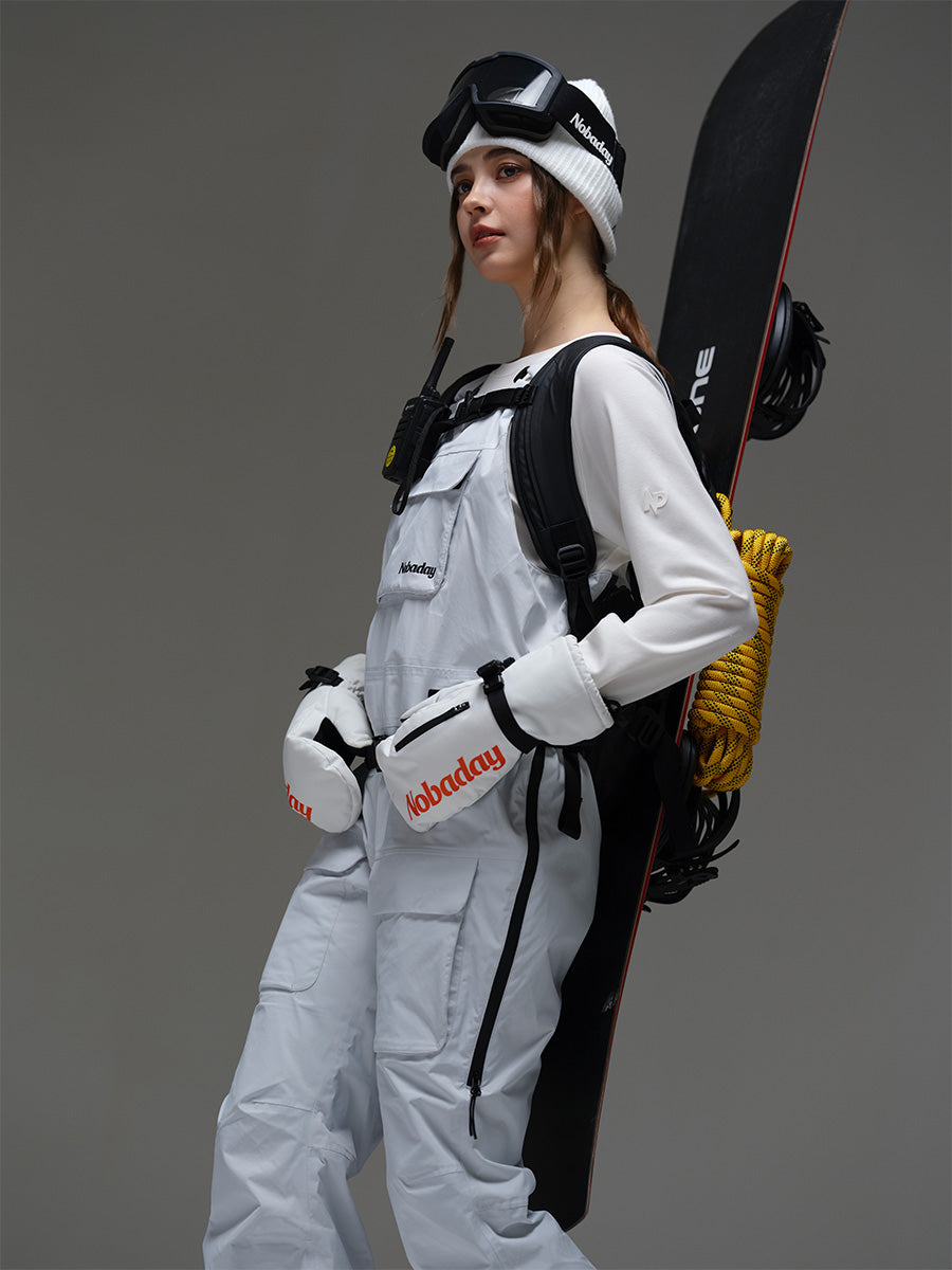 Women's Pure Free Snow Bib Pants Purple