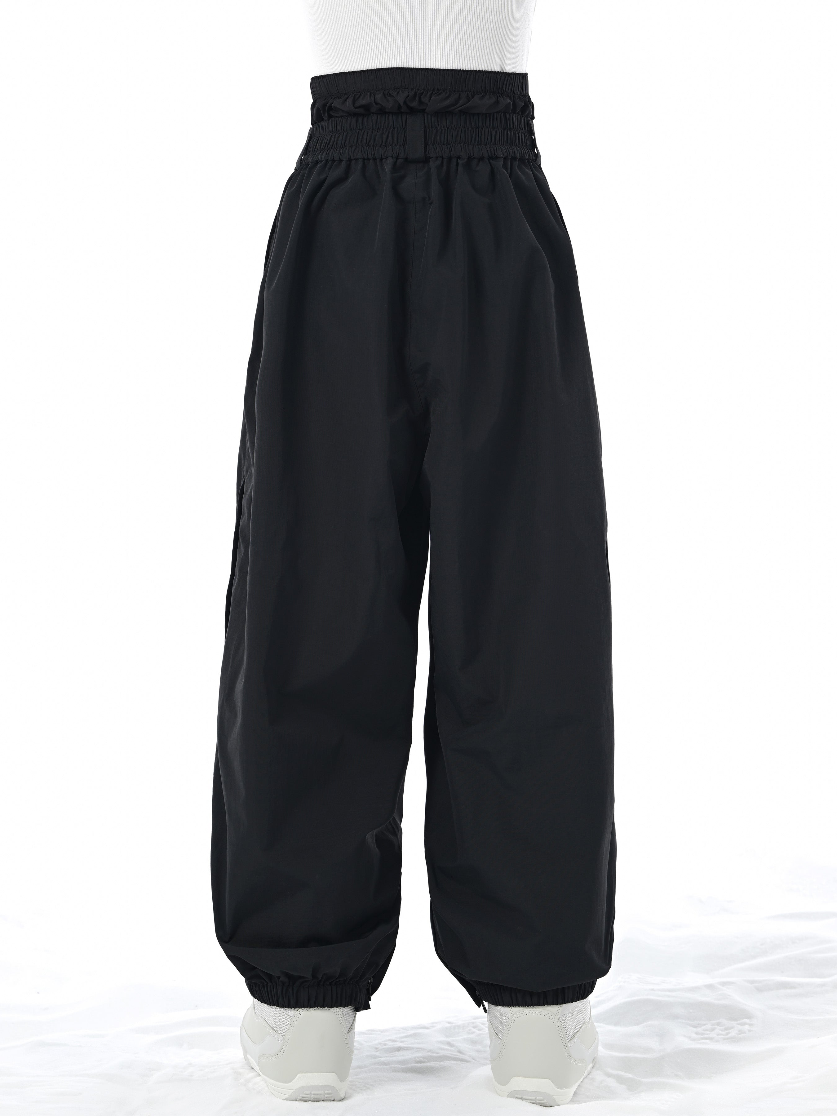 Nobaday Pure Free Baggy Snow Pants White