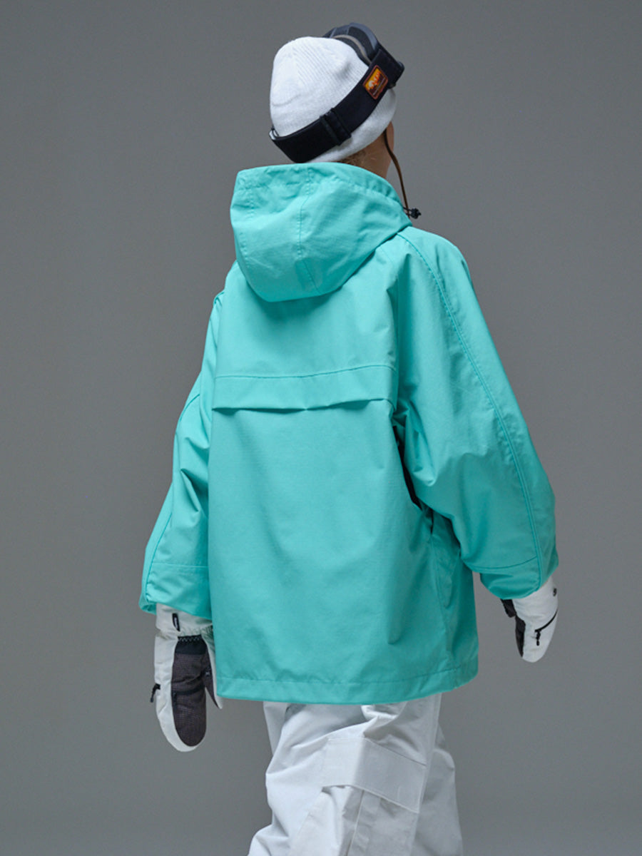 Women's Pure Free Active Snow Jacket Ice Blue