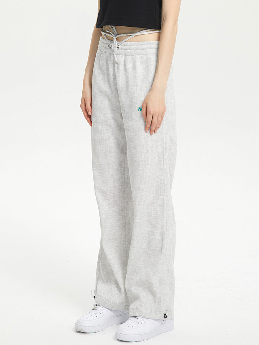 Women’s Drawstring Cotton Knit Pants
