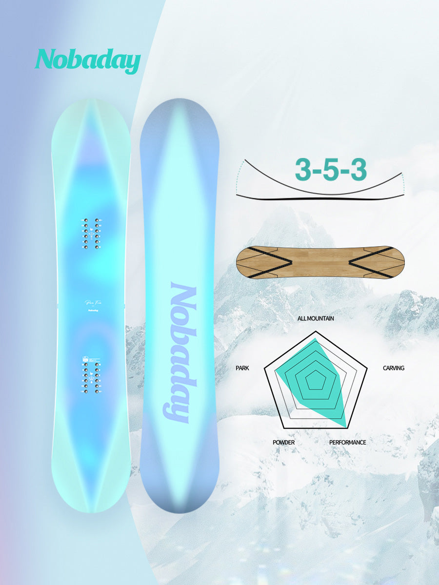 Nobaday Pure Free 3D Snowboard