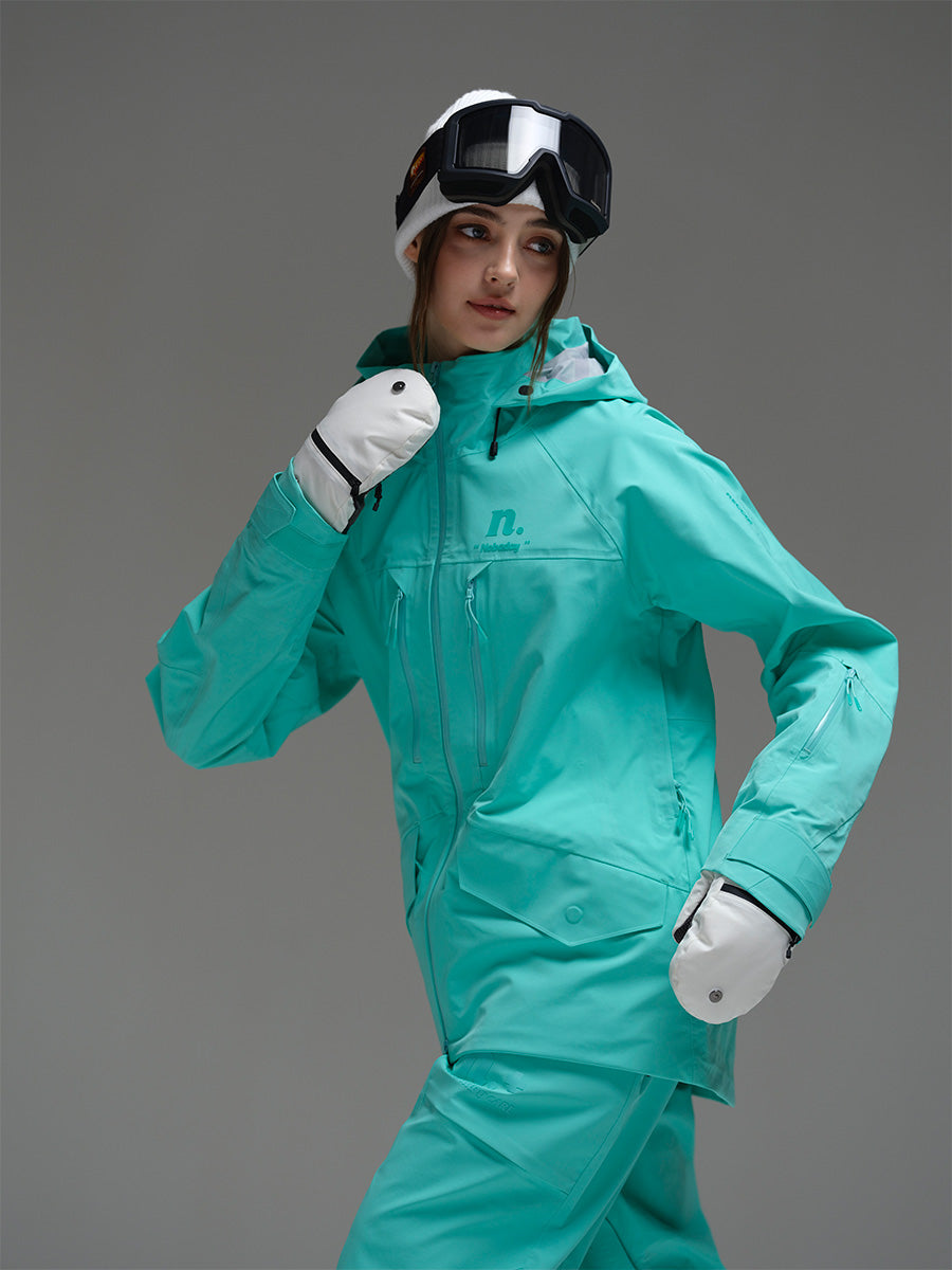 Women's ArcticStorm Freeride Zip-up 3L Snow Jacket