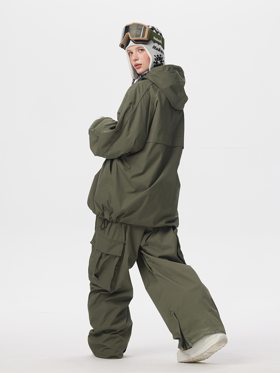 Women's Pure Free Dope Snow Jacket Dark Green