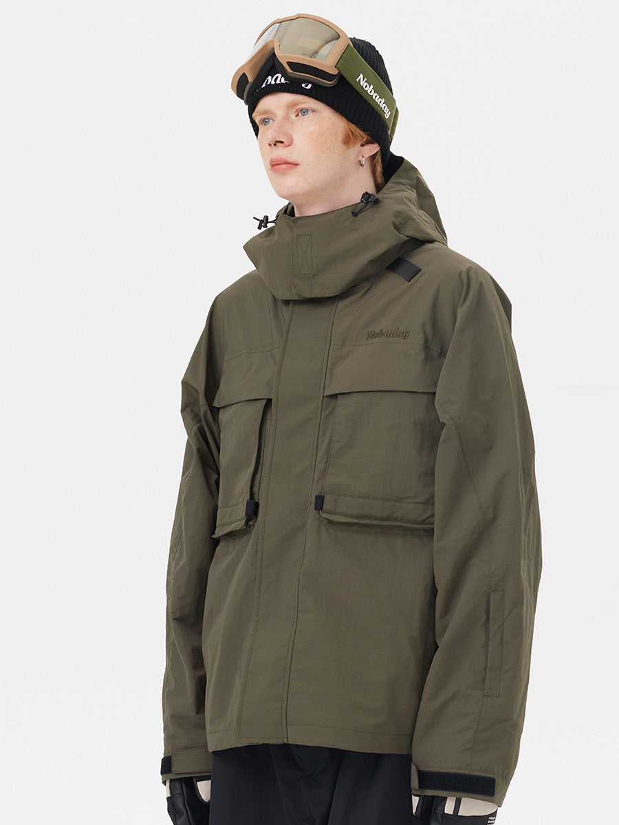 Men’s Pure Free Freestyle Snow Jacket Green