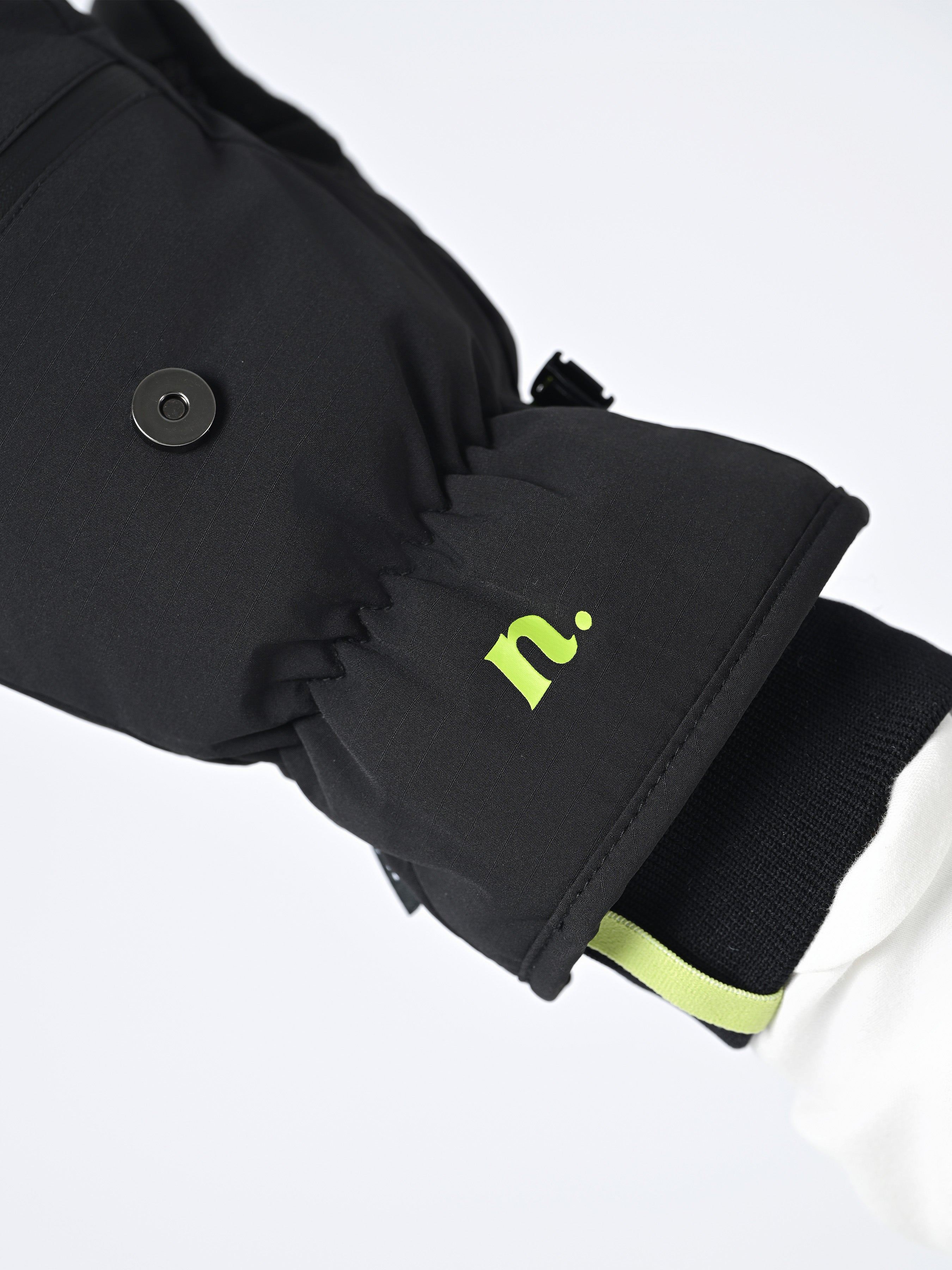 Men's High-Five Mittens White