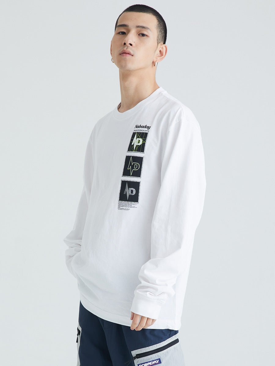 Space Tunnel Heavyweight Long Sleeve T-Shirt