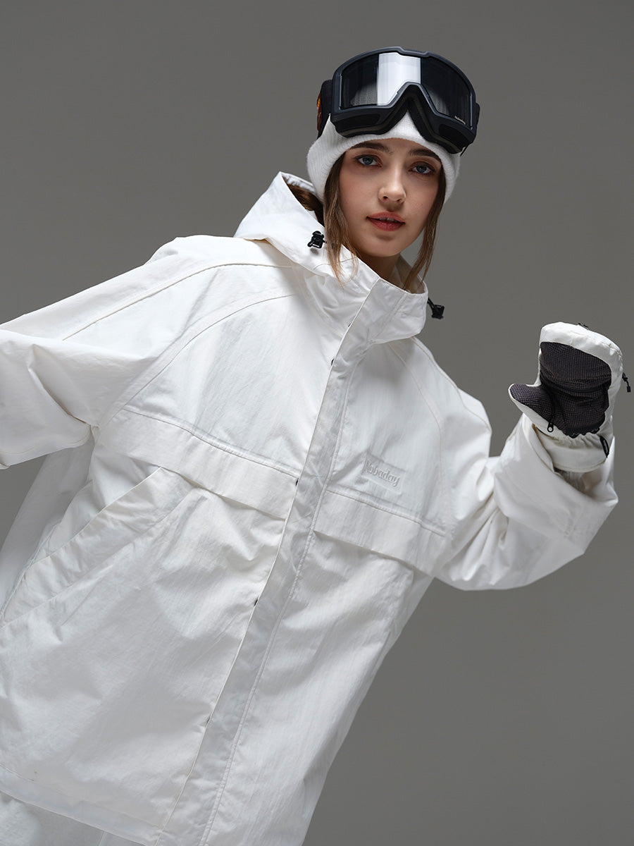 Women’s Pure Free Snow Jacket White
