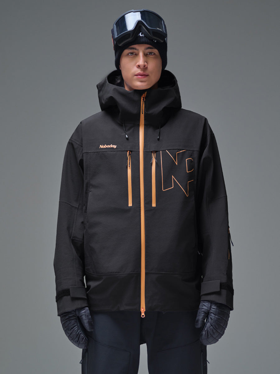 Men's Pure Free Apex 3L Snow Jacket Black