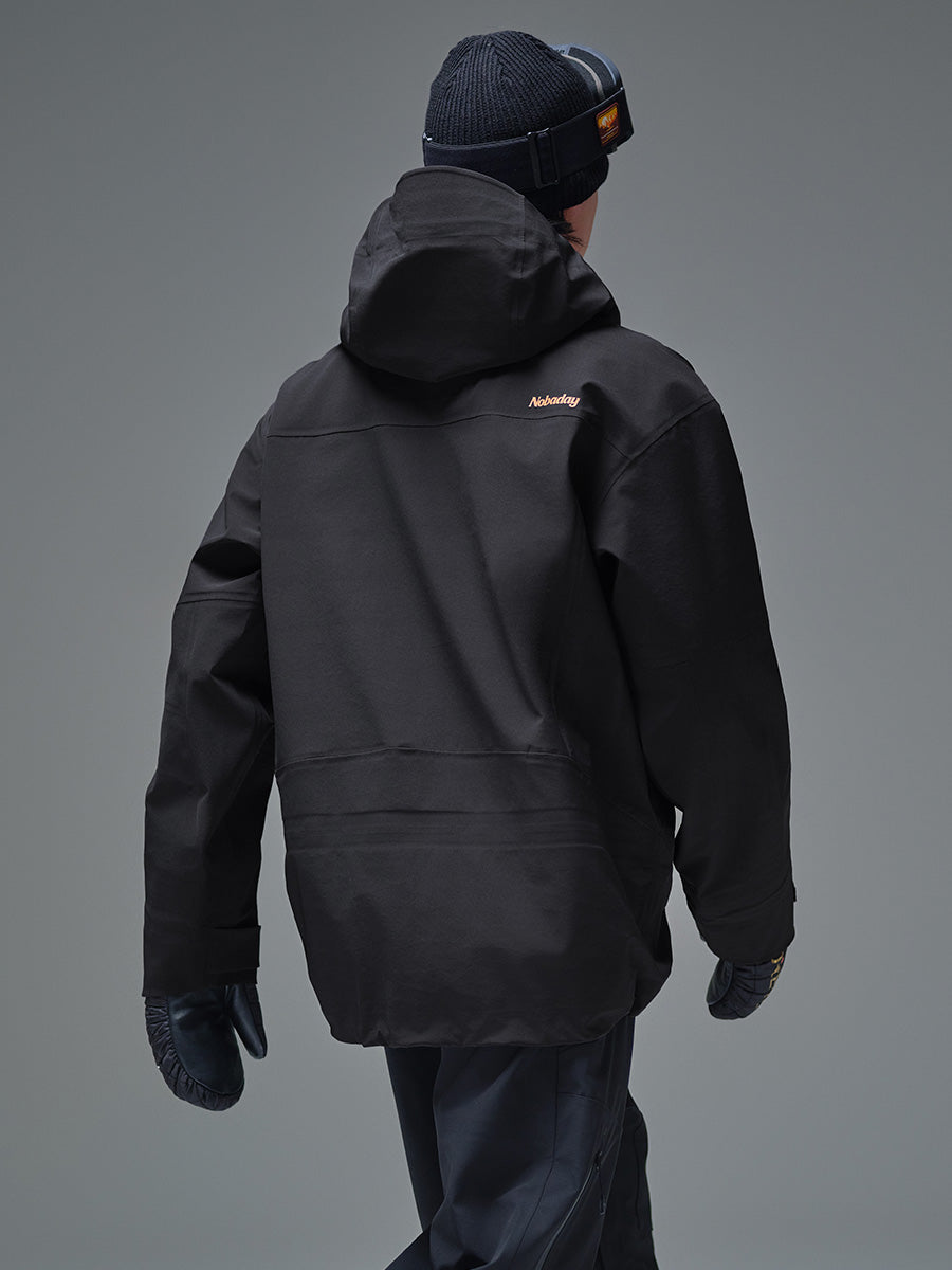 Men's Pure Free Apex 3L Snow Jacket White