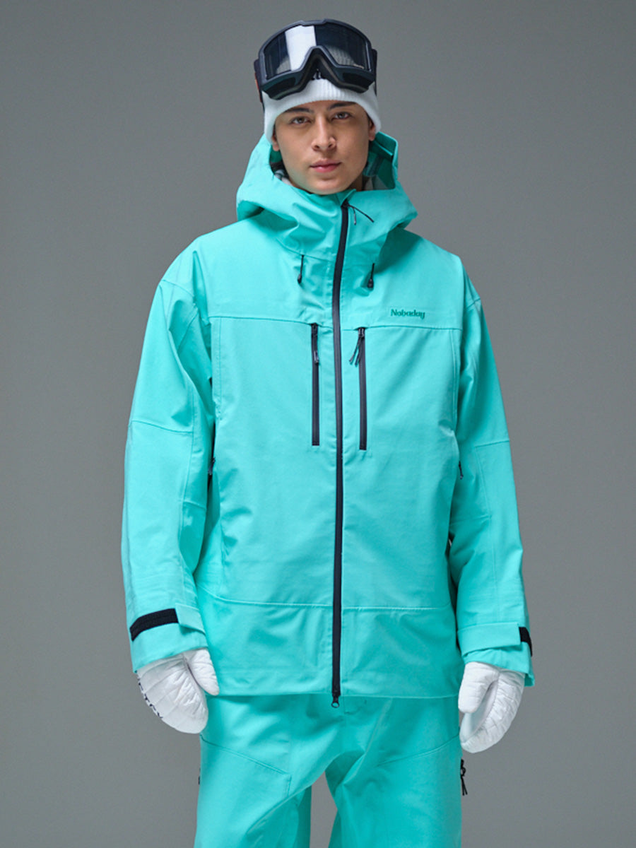 Men's Pure Free Apex 3L Snow Jacket Blue