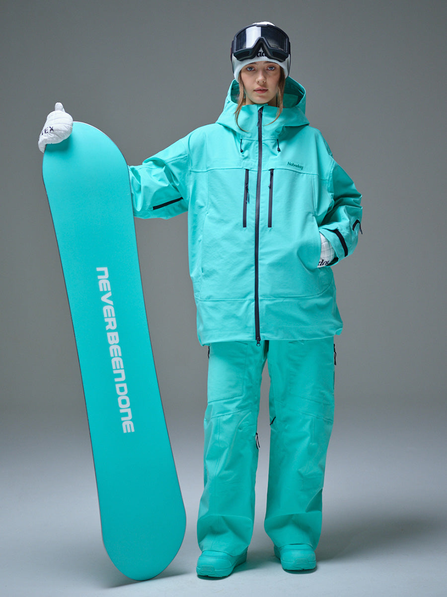 Women's Pure Free Apex 3L Snow Jacket Blue