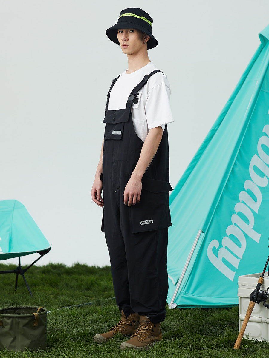 Unisex Cargo Bib Overall Pants