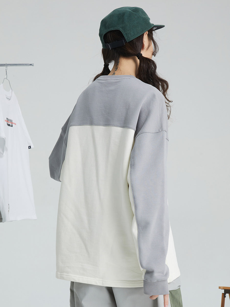 Color Block Graphic Sweatshirt