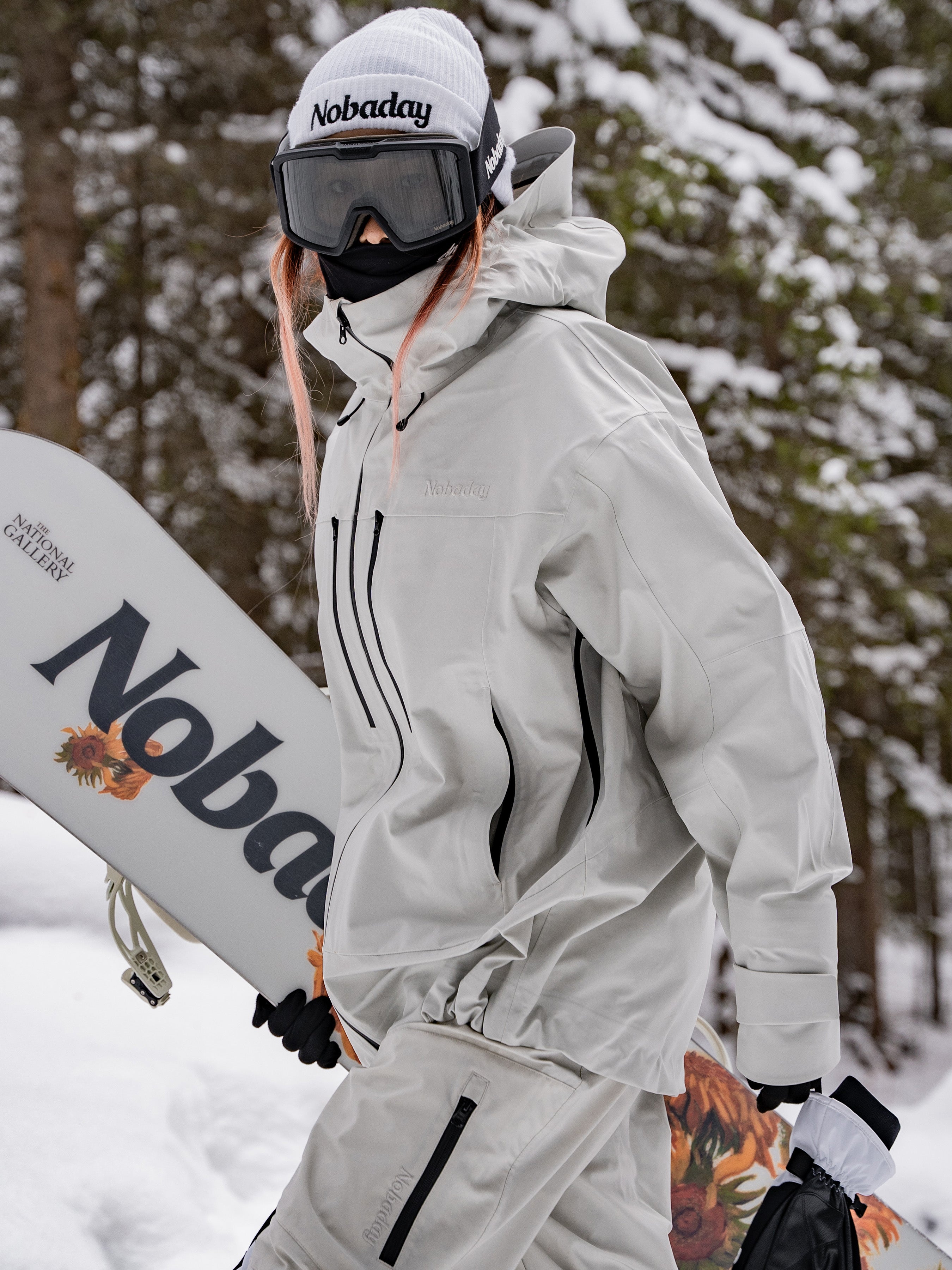 Women's Zip-up 3L Snow Jacket