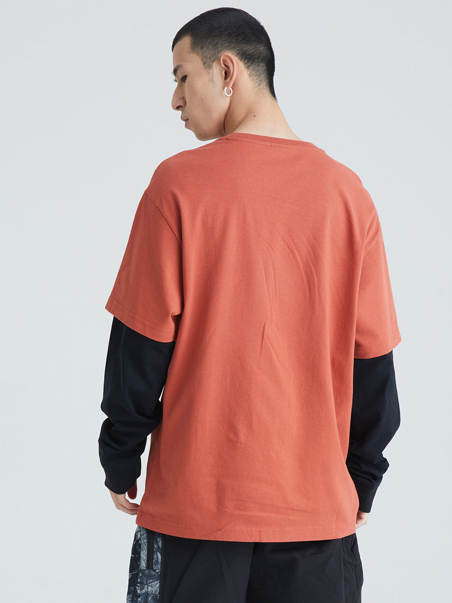 Heavyweight Layered Long Sleeve T-Shirt