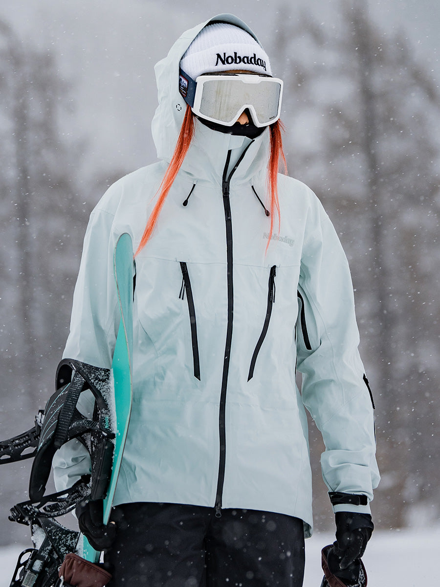 Women's SnowShield Pro 3L Snow Jacket Ice Blue