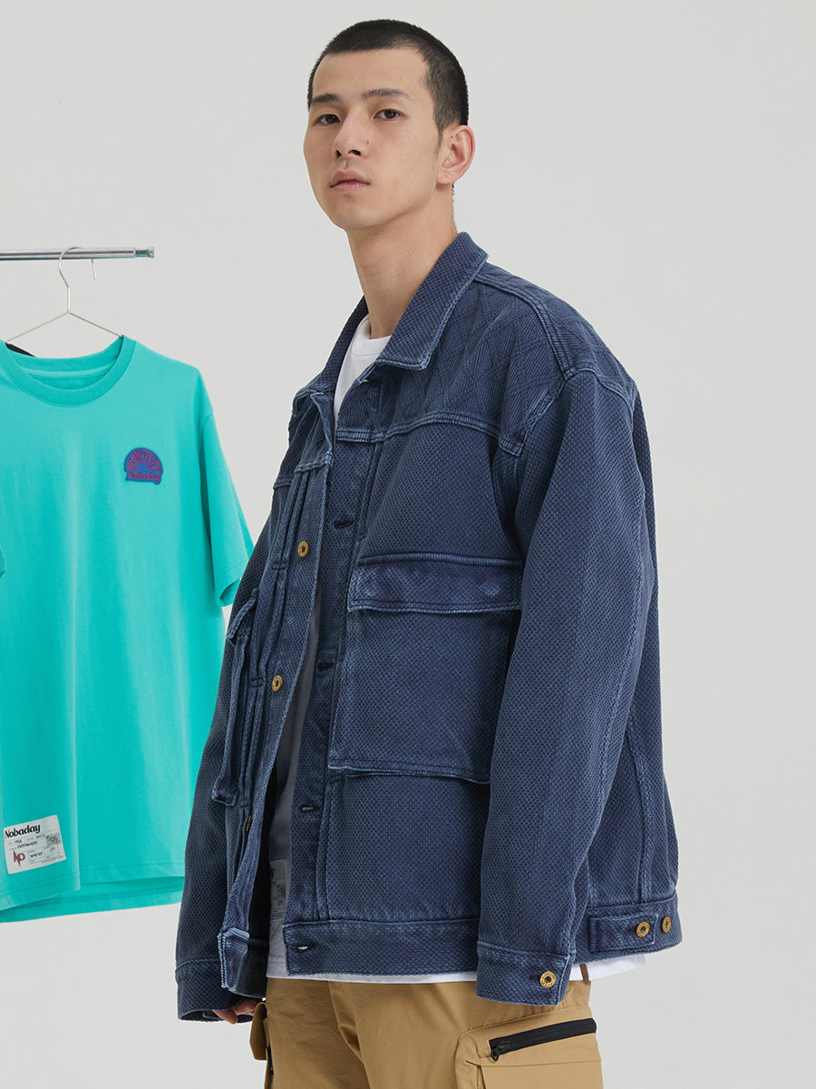 Vintage Cotton Denim Jacket