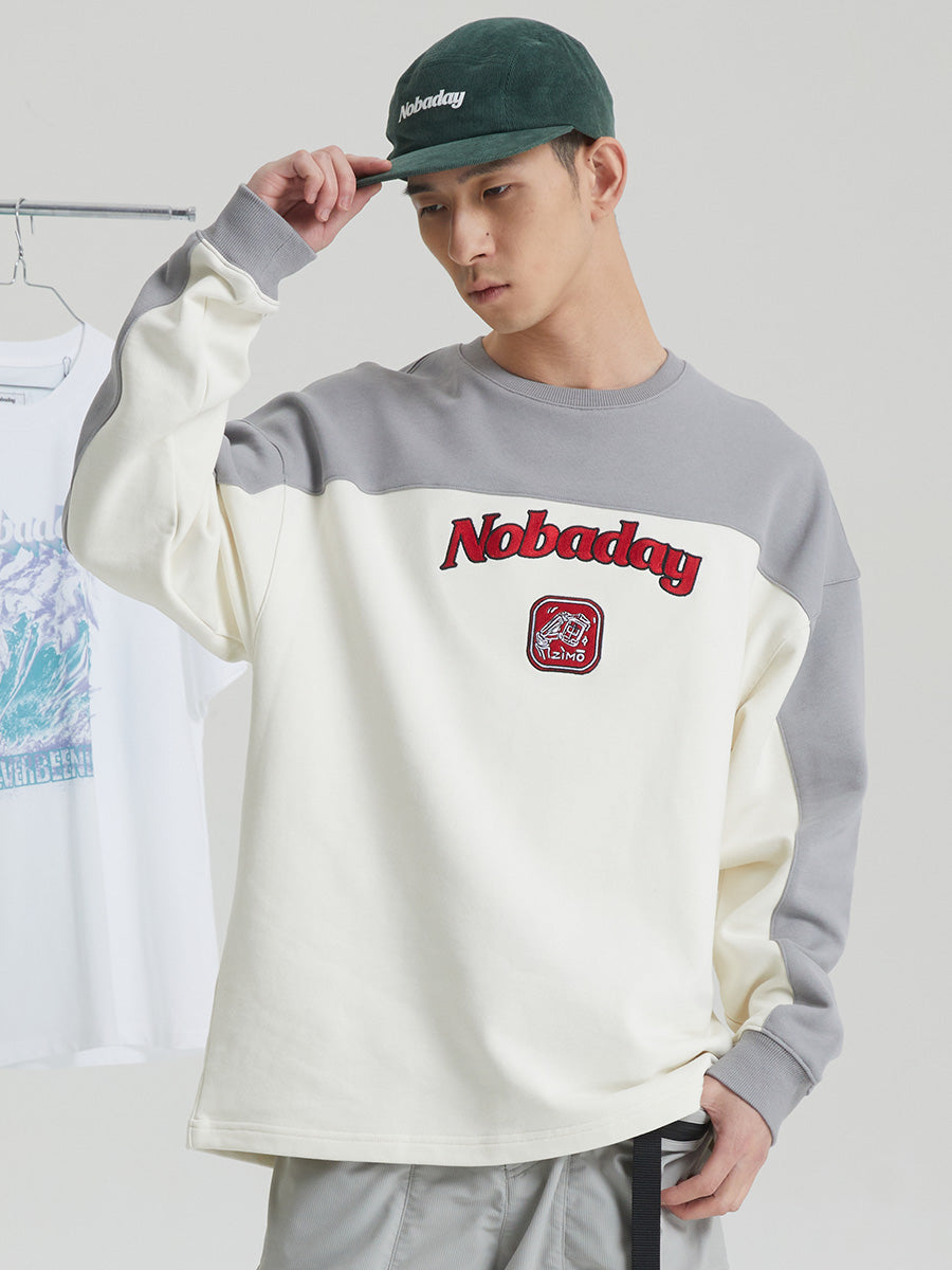 Color Block Graphic Sweatshirt