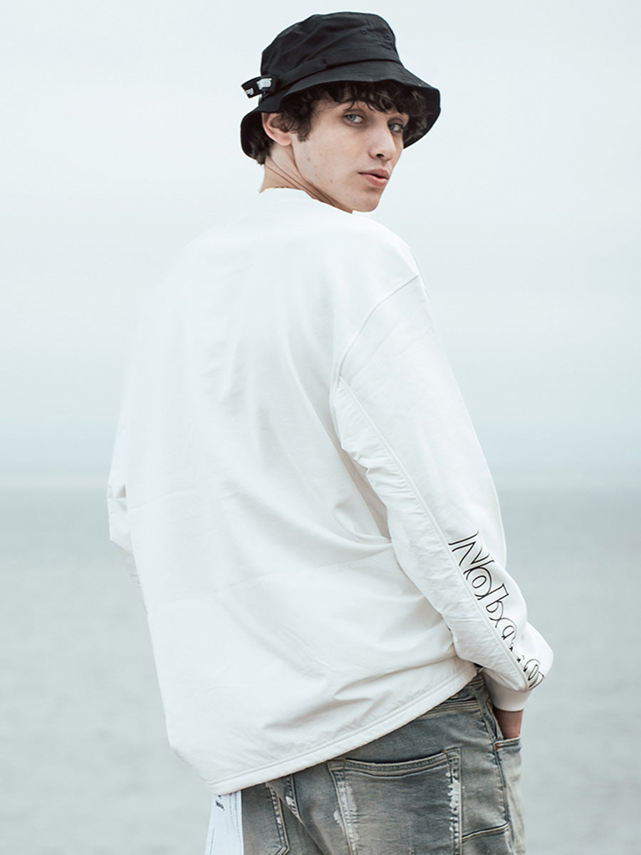Never Been Down Patchwork Sweatshirt