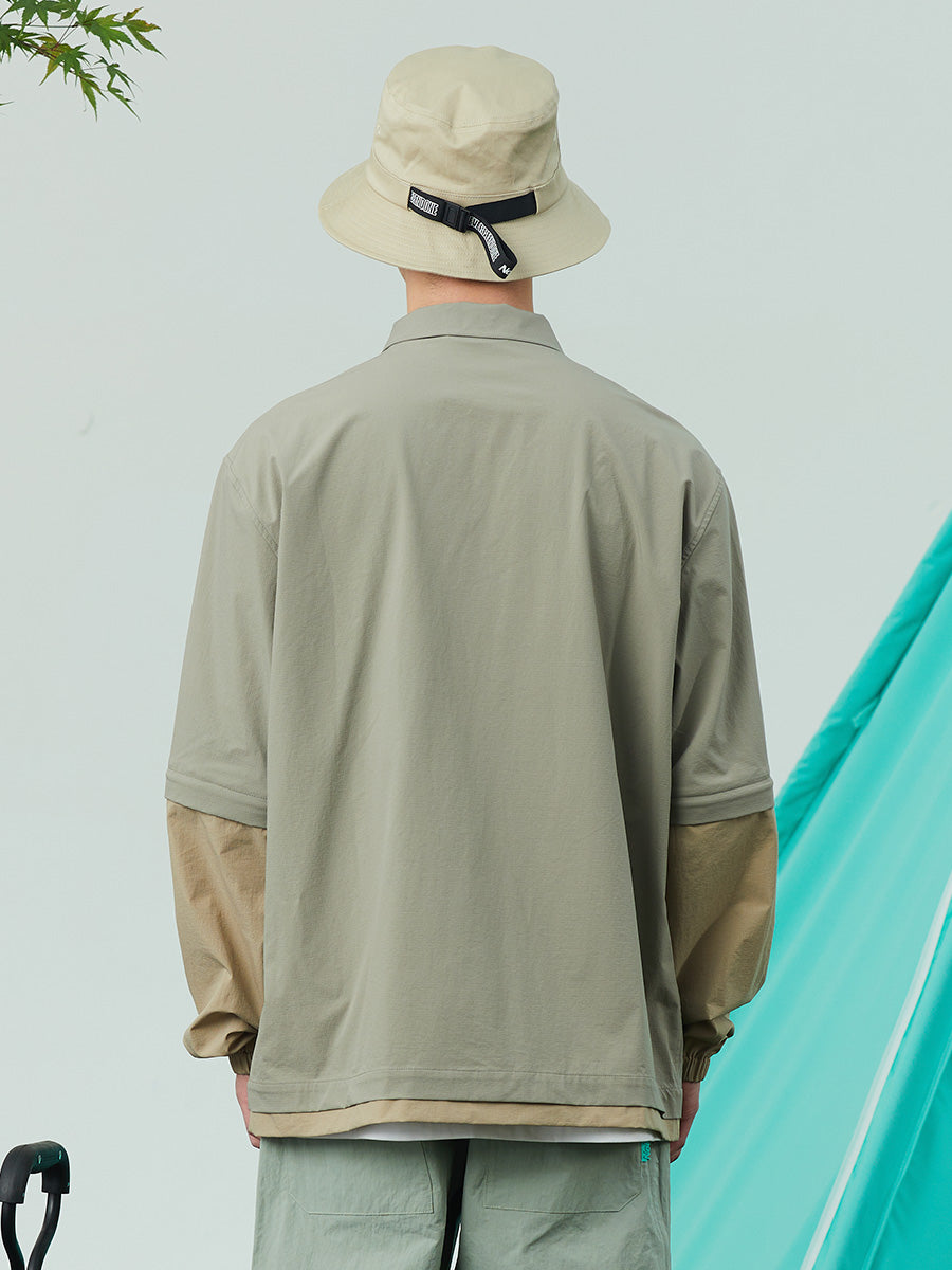 Strong Detachable Sleeve Outdoor Jacket