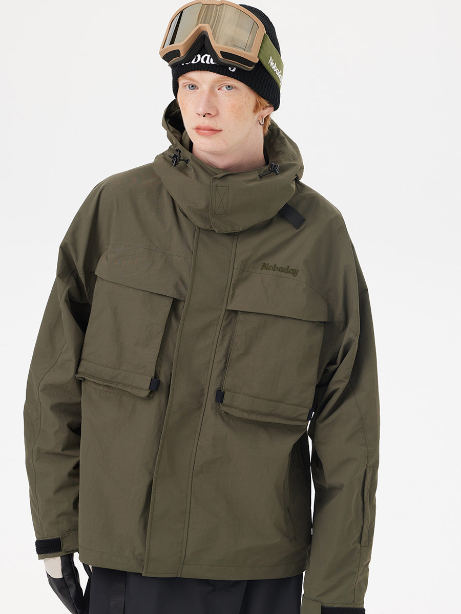 Men’s Pure Free Freestyle Snow Jacket Green