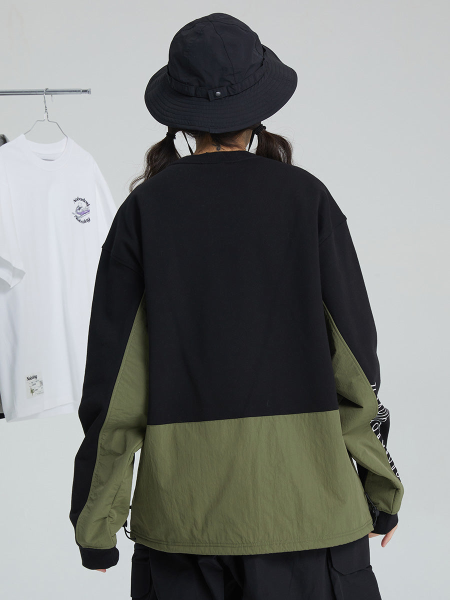 Never Been Down Patchwork Sweatshirt