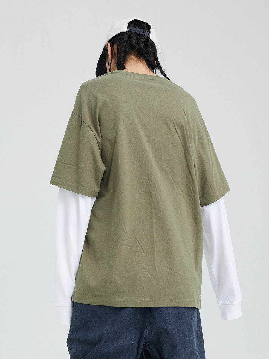 Heavyweight Layered Long Sleeve T-Shirt