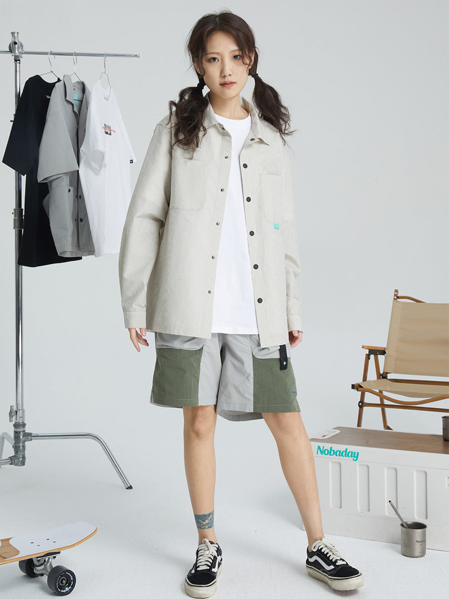 Nobaday Button Down Long Sleeve Shirt