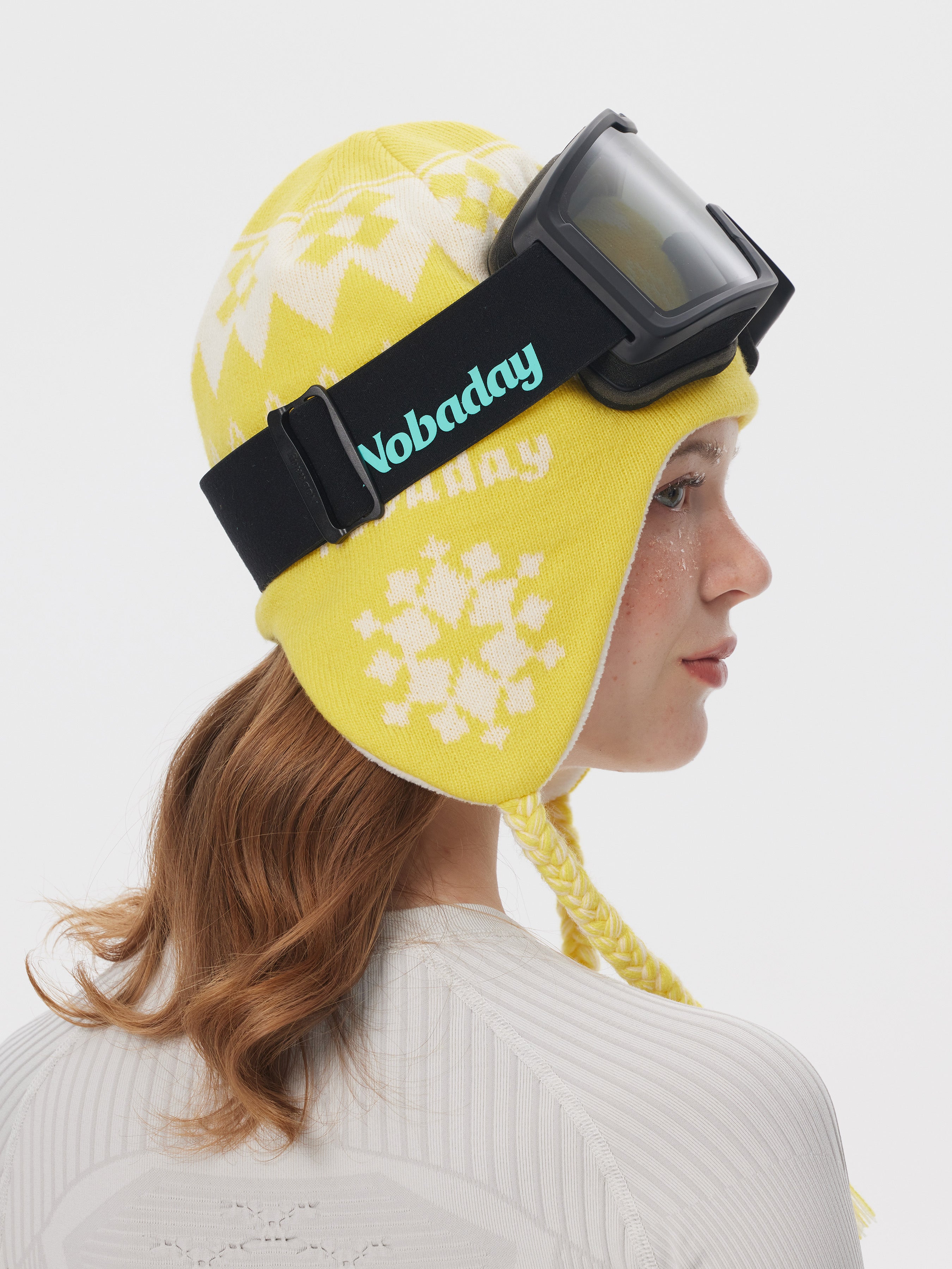 Nobaday Knitted Hat Beanie Yellow