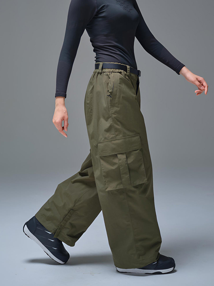 Women’s Pure Free Park Rat Snow Pants Green