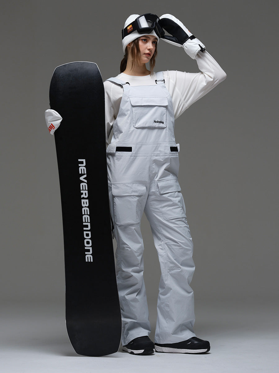 Women's Pure Free Snow Bib Pants Blue