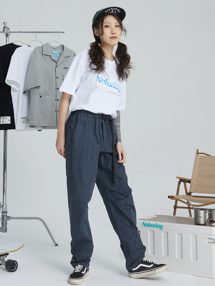 Nobaday Snow Valley Logo T-shirt