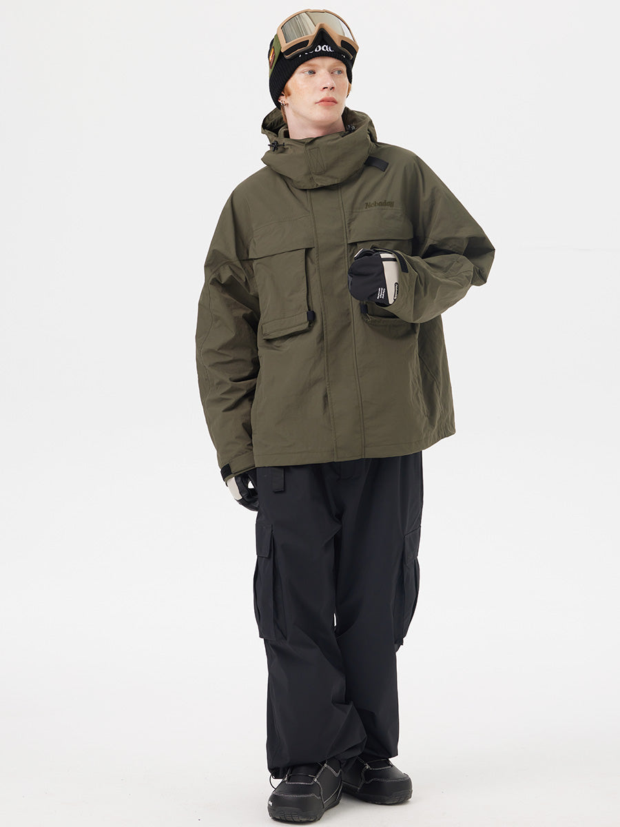 Men’s Pure Free Freestyle Snow Jacket Green